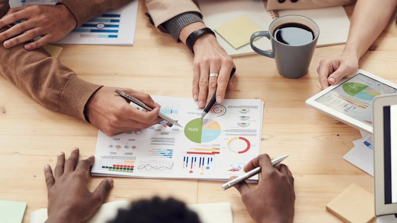 Business owners collaborating